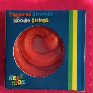 ♥️ NEW Red Textured Stretchy Noodle Fidget Toy